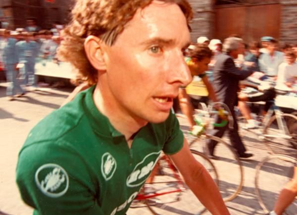 Robert Millar at the 1987 Giro d'Italia.