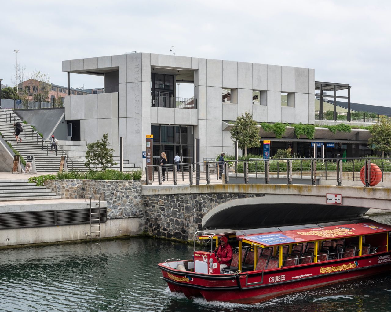 view of building in Battery Park, among our list of things to do in Cape Town