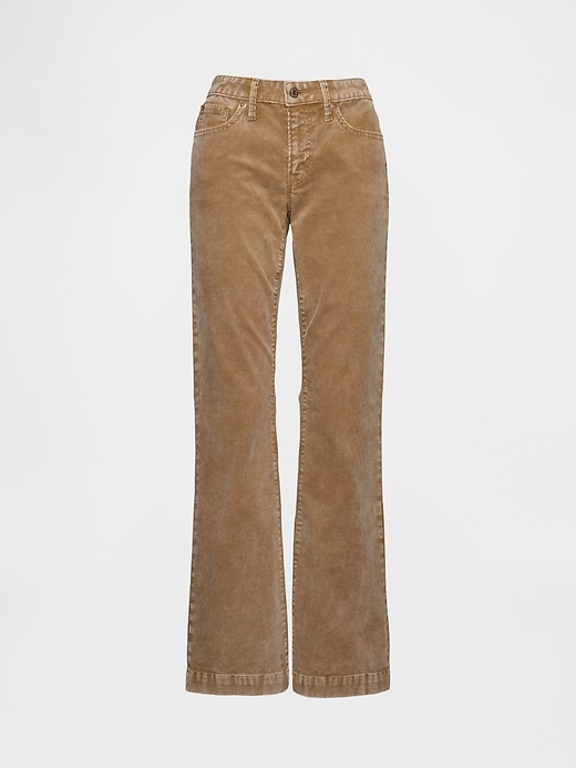 Low Rise Corduroy Long & Lean Pants