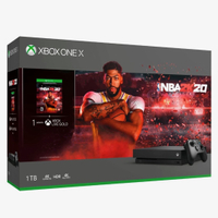Pre-owned Xbox One X 1TB with NBA 2k20 $299 at Amazon