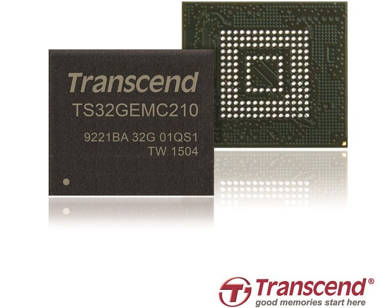 Transcend Launches New eMMC 4.51 Flash Memory Chip For LowCost Devices