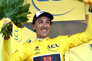 Fabian Cancellara on stage two of the 2015 Tour de France