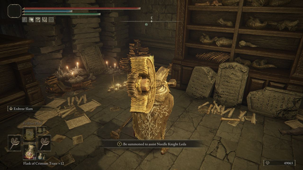 Elden Ring Leda quest - Summon to aid Leda