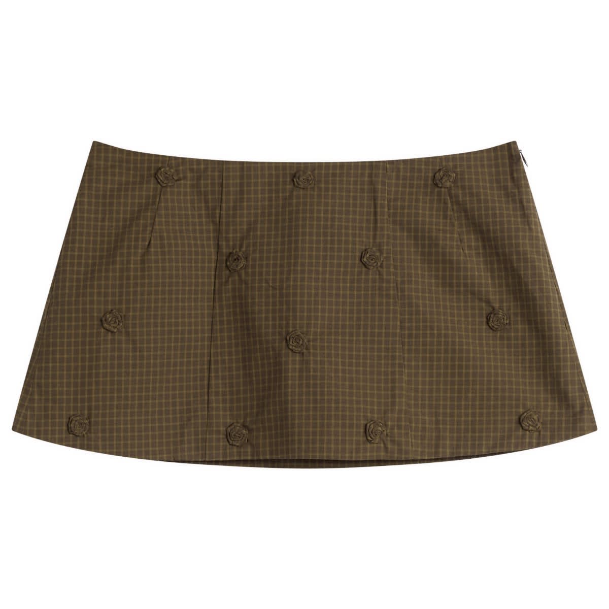 My Mum Made It Rosette Mini Skirt