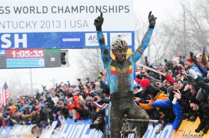 Sven Nys (BEL) wins the World Championship in Louisville