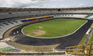 General view of the Estadio Cachamay in Venezuela in June 2007.