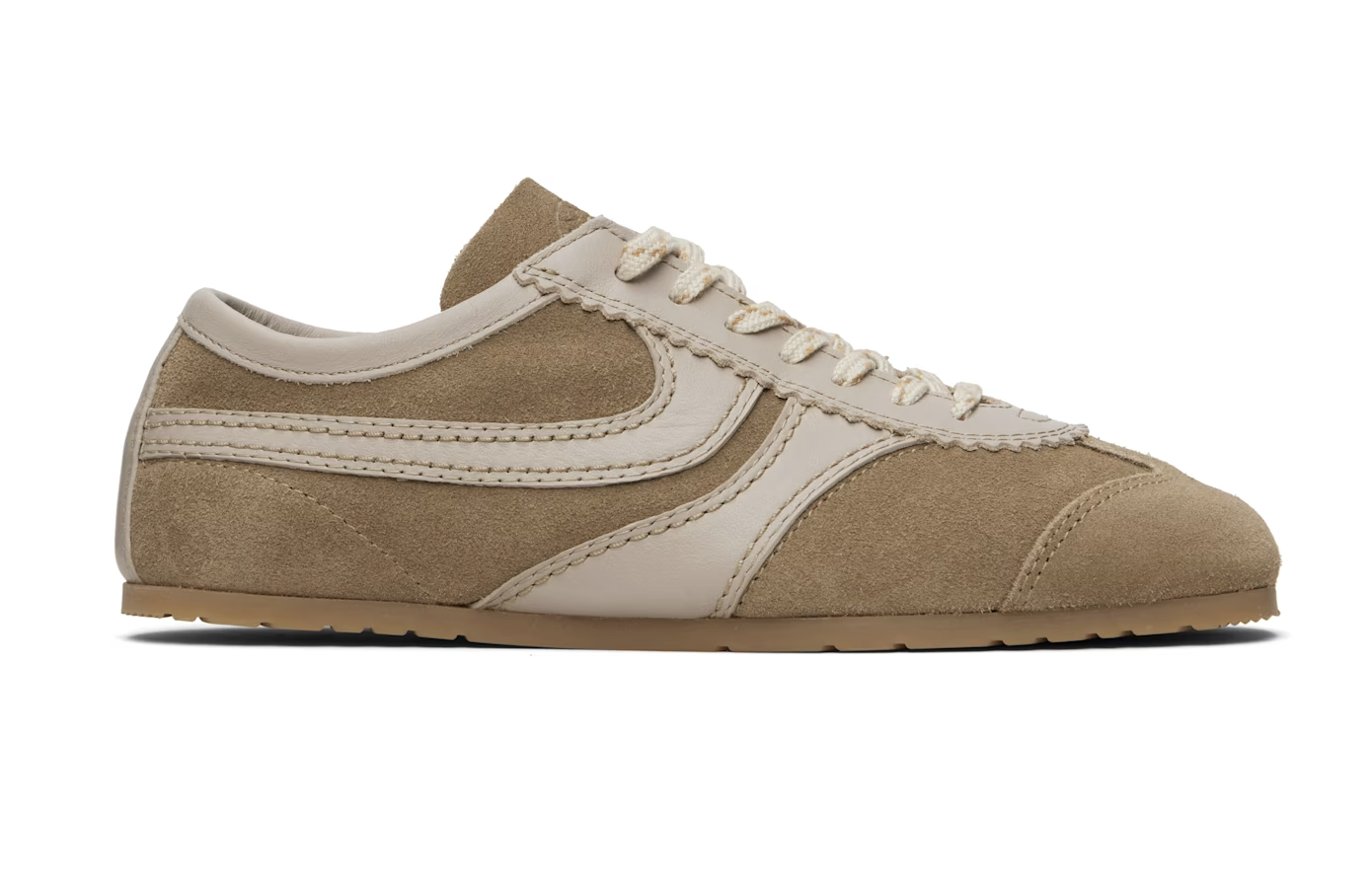 Dries Van Noten, Beige Suede Sneakers (Were $630)