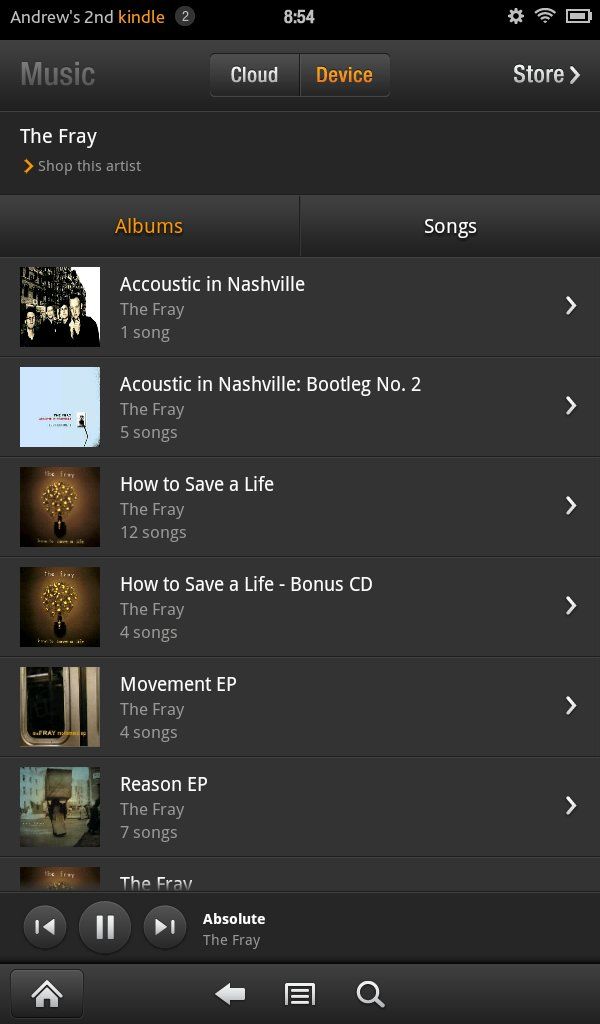 Music app
