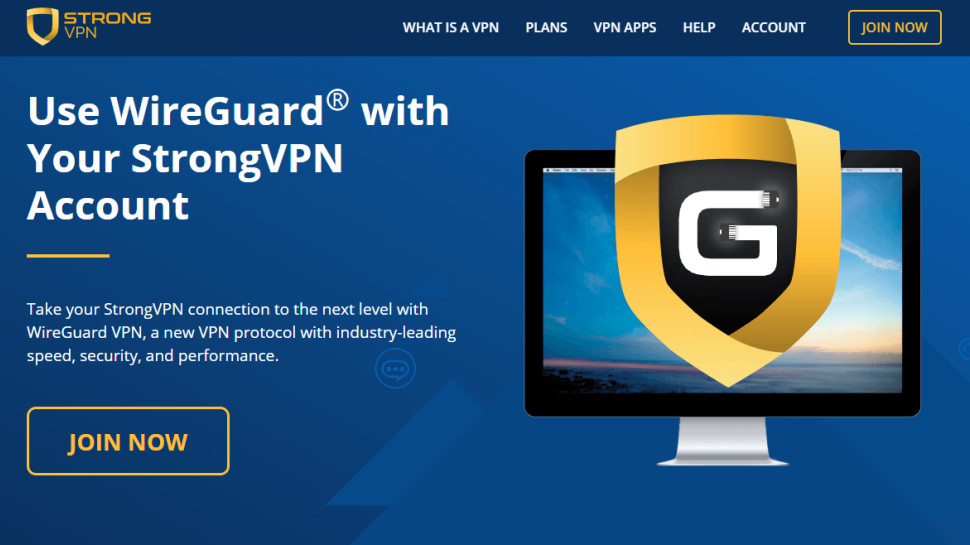 StrongVPN støtter WireGuard-protokollen