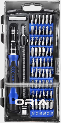 ORIA Precision Screwdriver Kit with 56 Bits $16$12.23 at Amazon