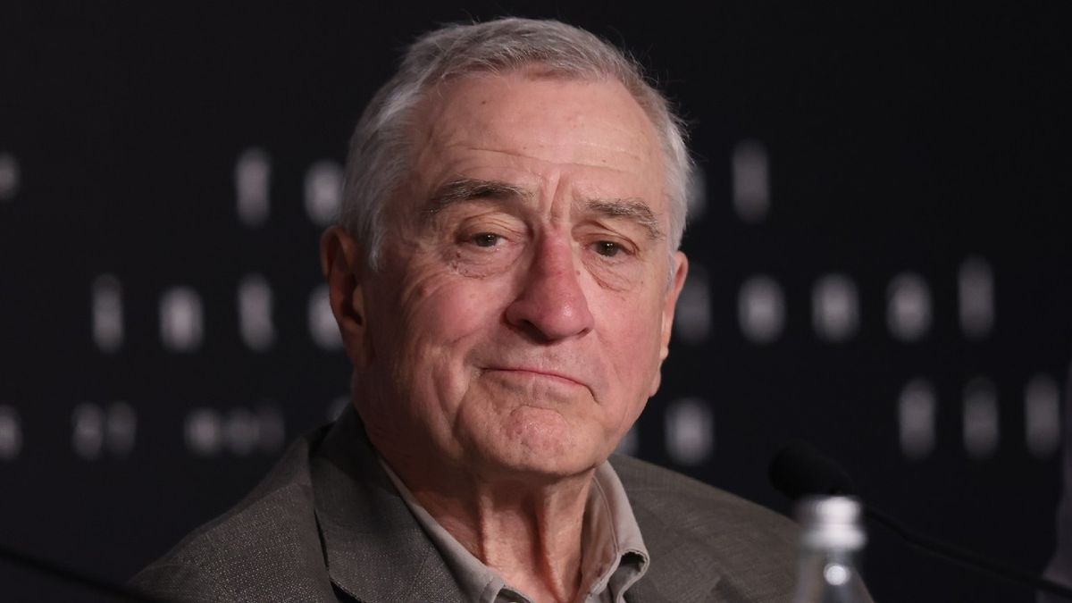 CANNES, FRANCE - MAY 21: Robert De Niro attends the “Killers of the Flower Moon” press conference at the 76th annual Cannes film festival at Palais des Festivals on May 21, 2023 in Cannes, France.