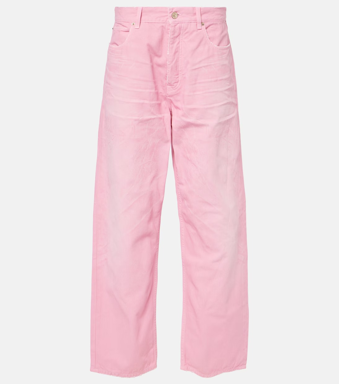 Balenciaga, High-Rise Wide-Leg Jeans