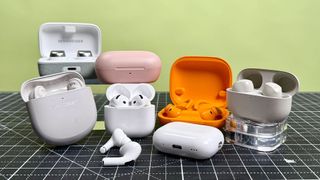 Best wireless earbuds group shot