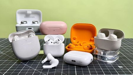 Best wireless earbuds group shot