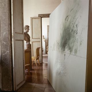 Sculptor and photographer Cy Twombly