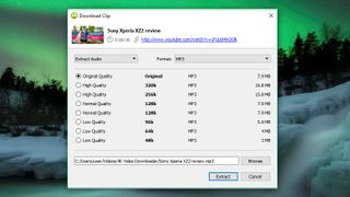 Incolla l'URL del video in 4K Video Downloader