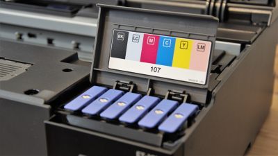 Epson ET-18100 during our review process