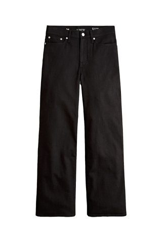 J.Crew High-Rise Slim Wide Jean in 1996 Semi-Stretch