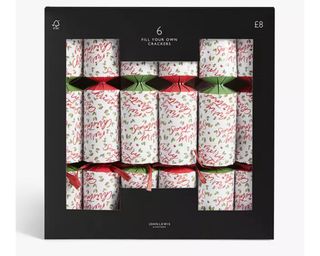 John Lewis & Partners Merry Christmas Fill Your Own Christmas Crackers