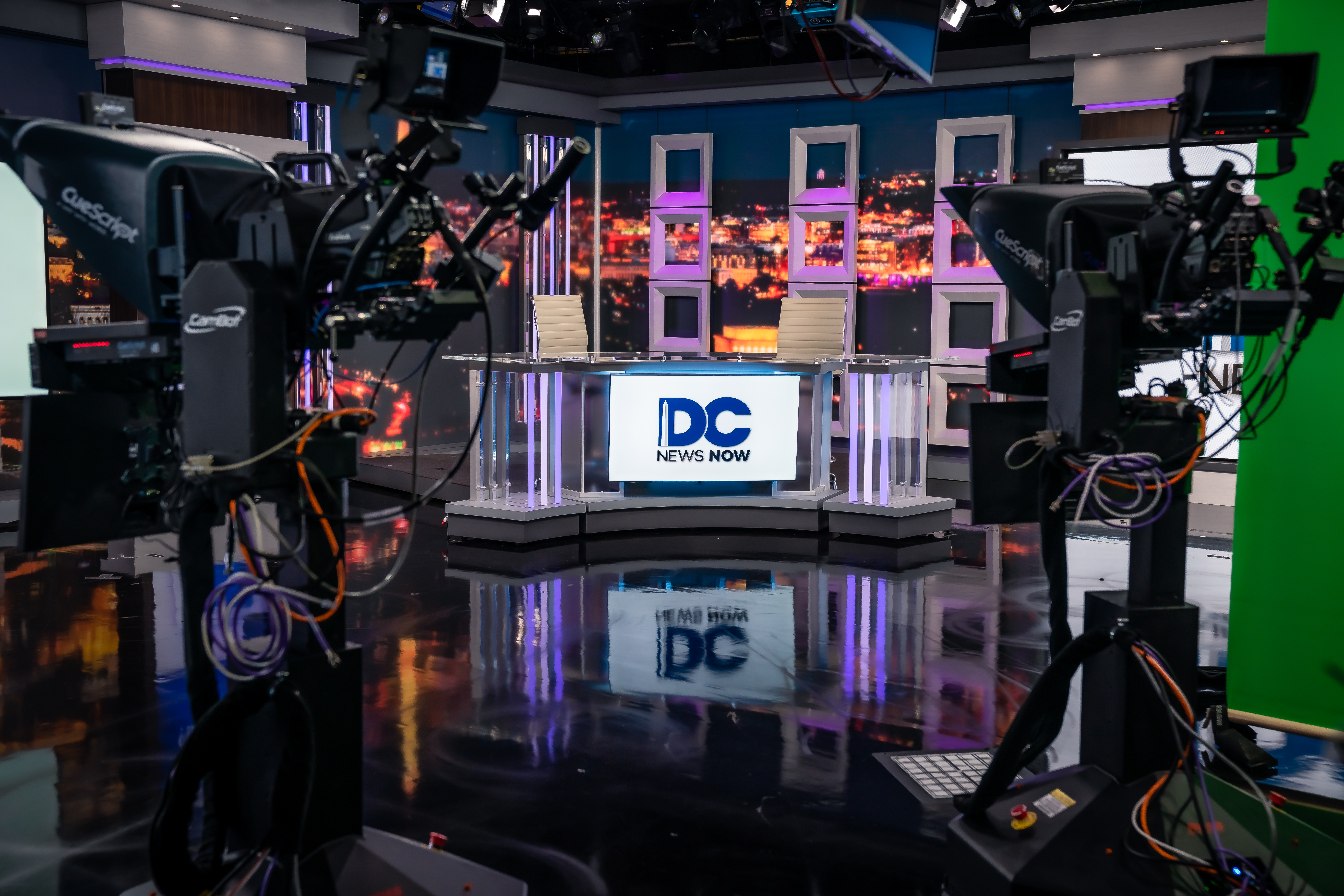 The new transmitter will expand the coverage of Nexstar&#039;s WDVM-TV and its recently launched DC News Now (pictured above). 