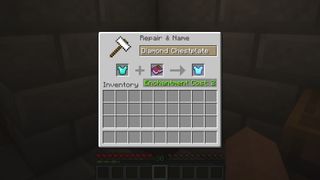 Minecraft enchantments - enchanting gear on an anvil using a book