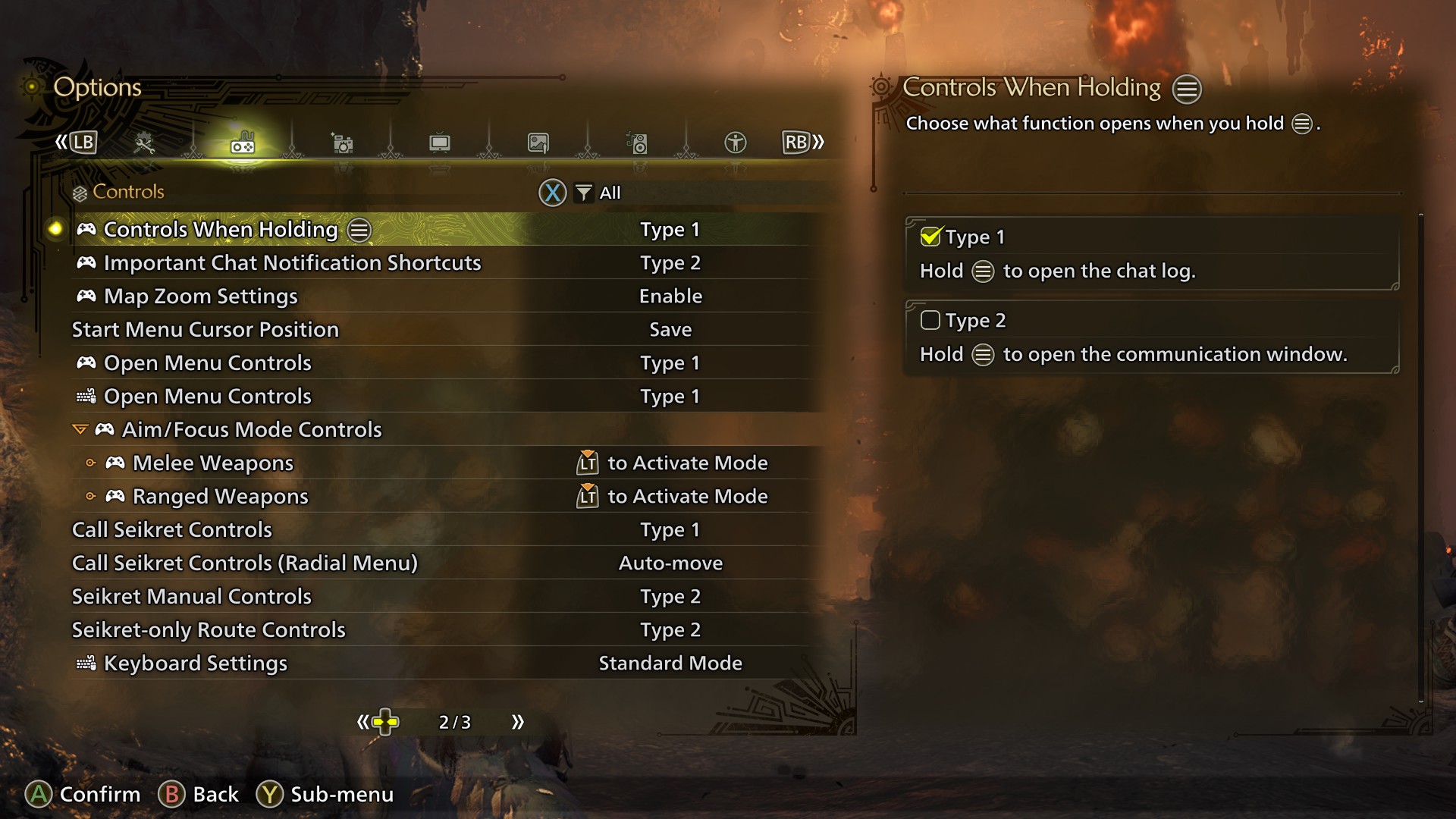 Monster Hunter Wilds accessibility options