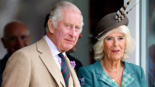 King Charles III and Queen Camilla attend The Braemar Gathering 2023