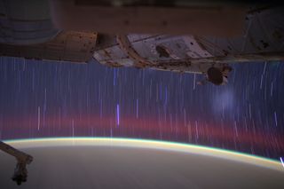 'Star Shower' at the Space Station