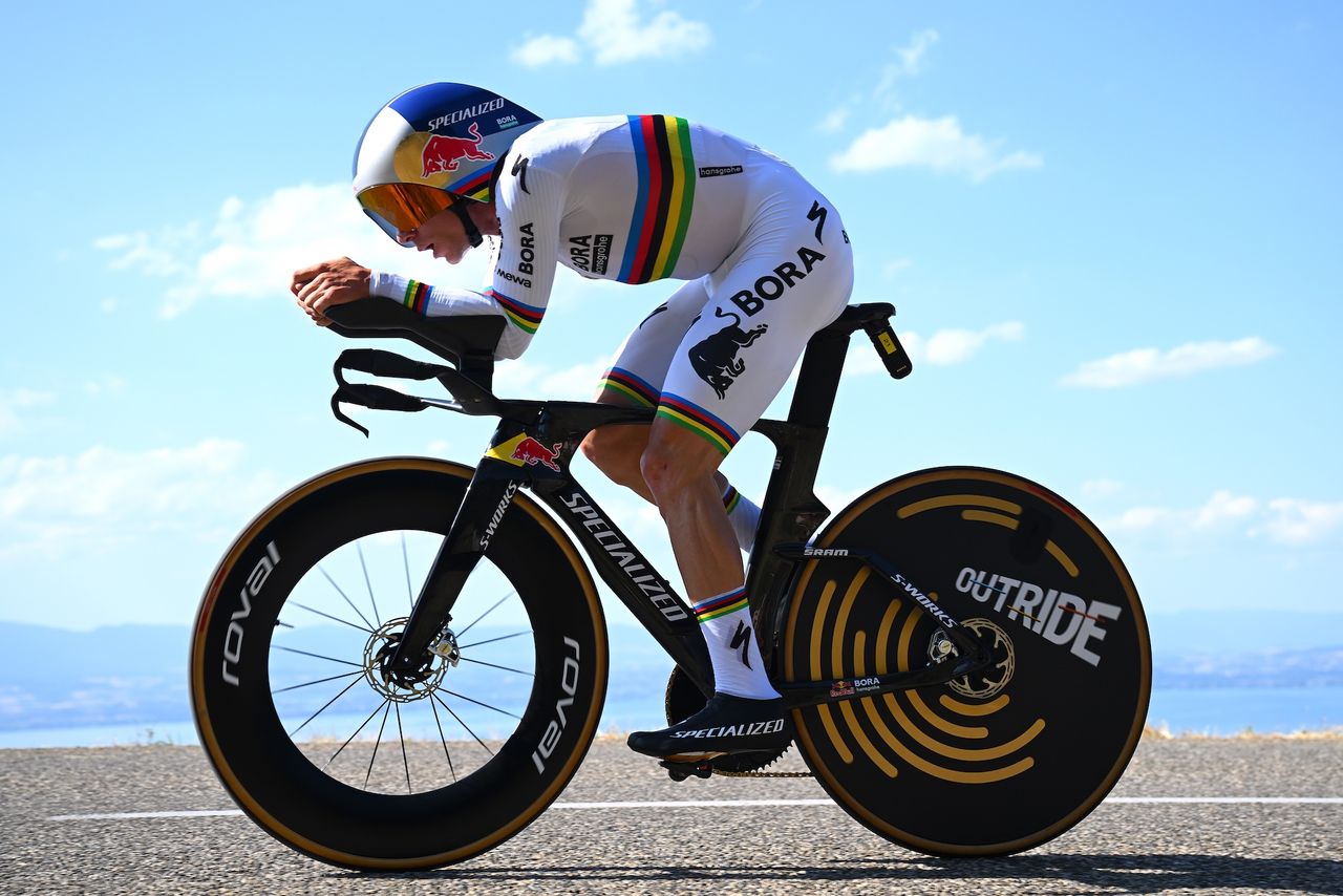 Evenepoel dominates Tour de France time trial, Pogačar defends yellow