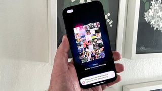 Memory Movie creation in process on an iPhone 15 Pro