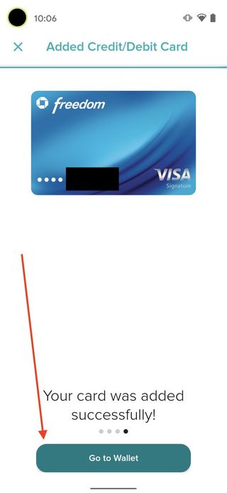 Add Card Fitbit Pay Step 11