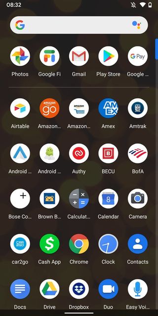 Android Q dark theme