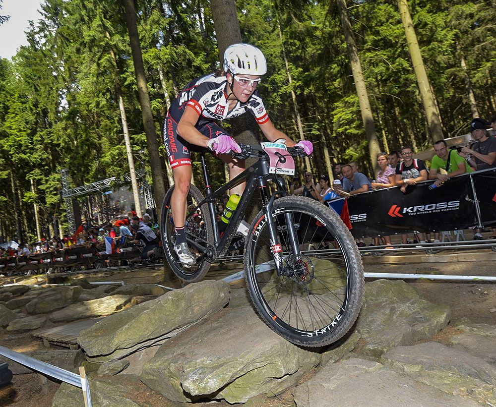 Lisa Pasteiner (Austria) pulled to within 15 seconds of Jansson