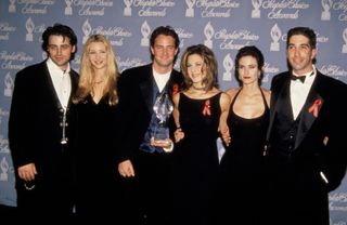 The Cast of 'Friends,' People's Choice Awards, 1995