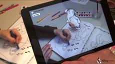 The new Disney coloring book app.