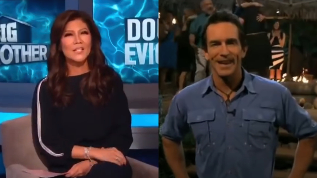 Julie Chen Moonves on Big Brother and Jeff Probst on Survivor