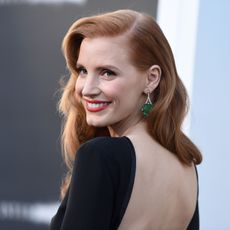 Jessica chastain smiling 