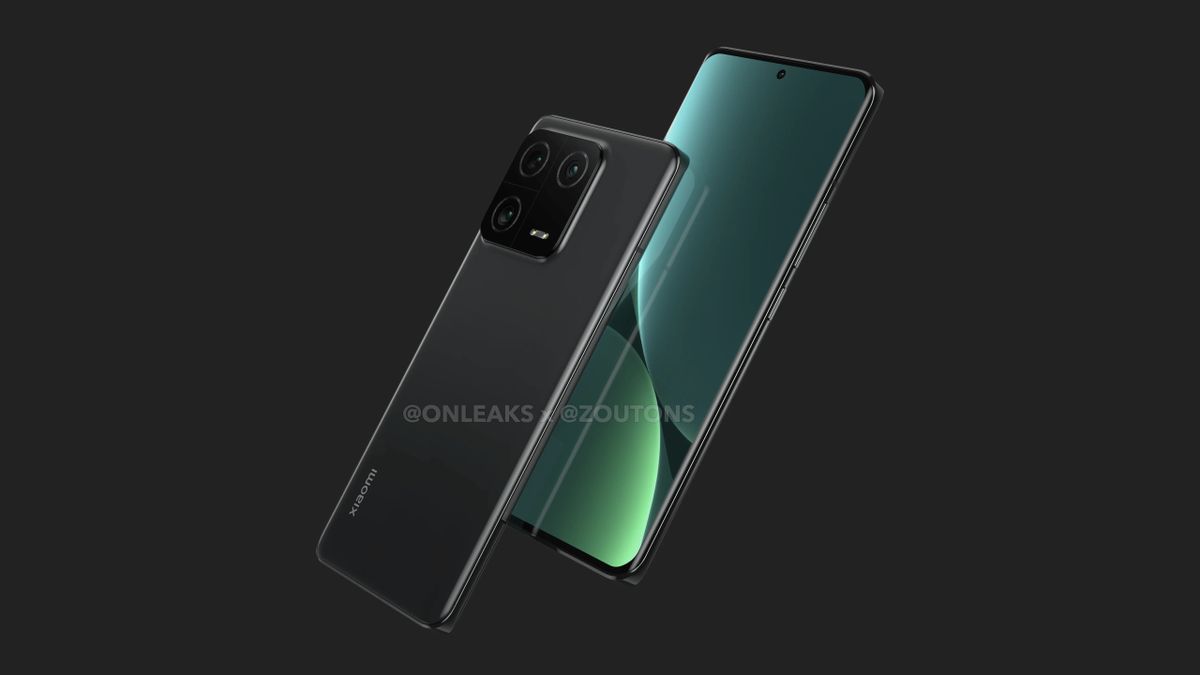 Xiaomi 13 Pro renders