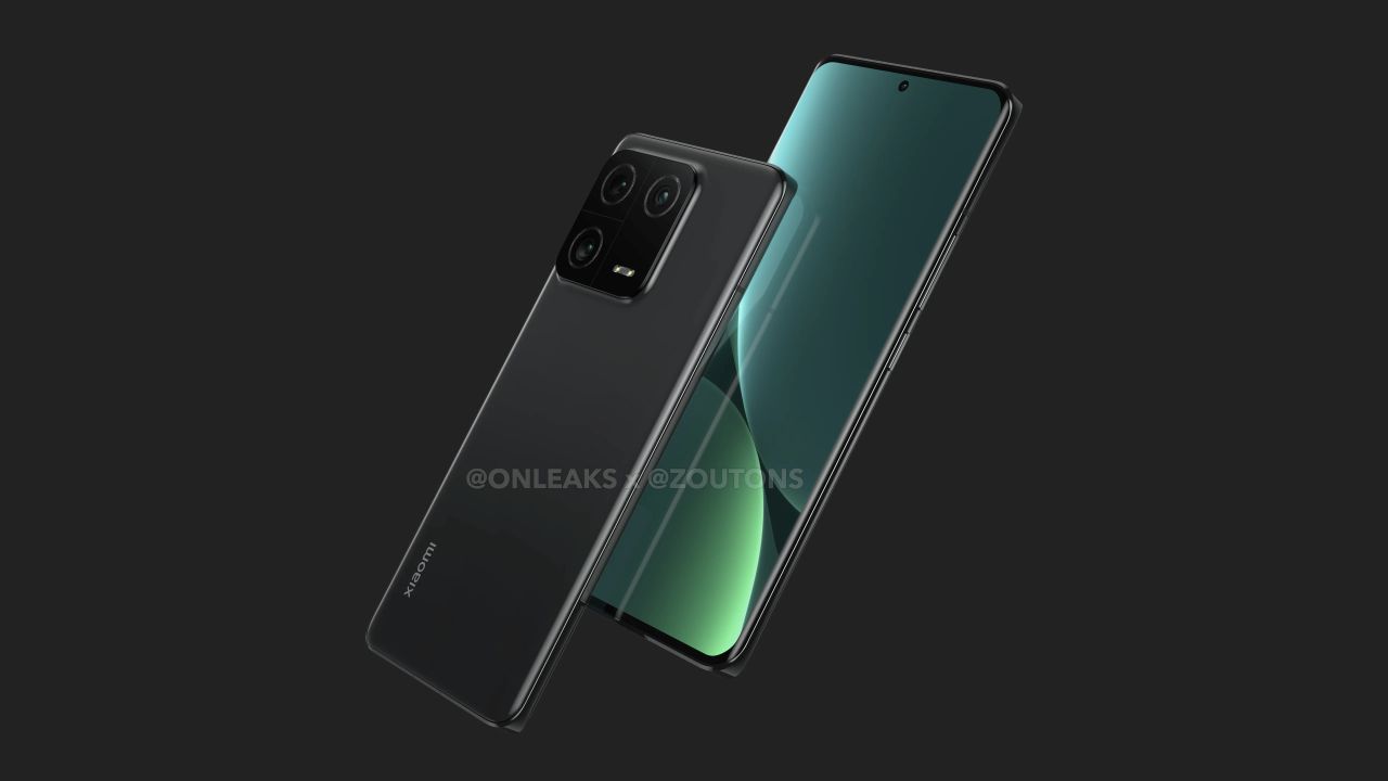 Xiaomi 13 Pro renders