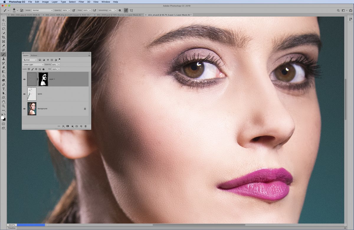 How To Retouch Skin In Photoshop CC With Just A Few Easy Clicks ...