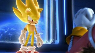 Super Sonic in Sonic Unleashed