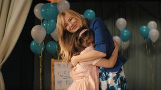 Ellen Pompeo and Imogen Faith Reid in "Good American Family" on Hulu