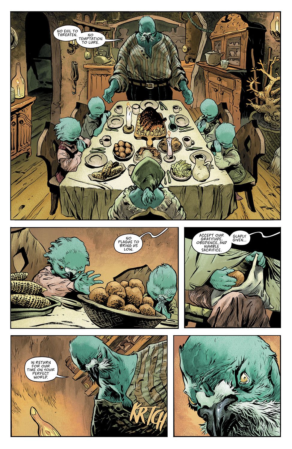 Pages from The Sacrificers #1