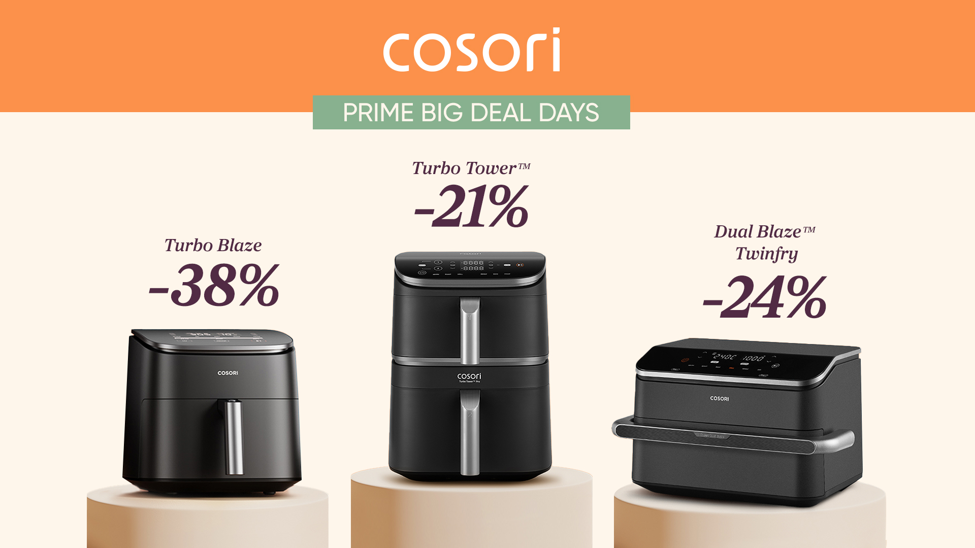 Corosi air fryers