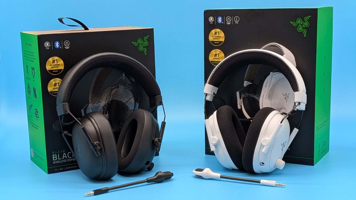 Razer BlackShark V3 Pro and BlackShark V3 gaming headsets