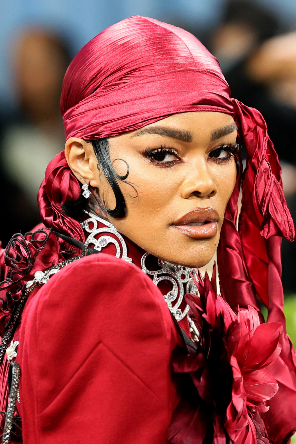 teyana taylor at the met gala