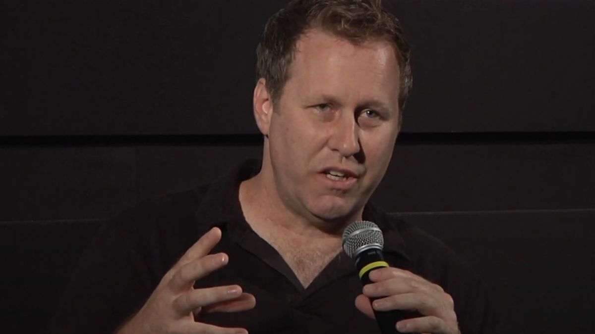 Roger Avery speaking at TIFF Bell Lightbox