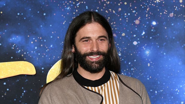 Jonathan Van Ness attends the world premiere of "Cats" at Alice Tully Hall, Lincoln Center on December 16, 2019 in New York City