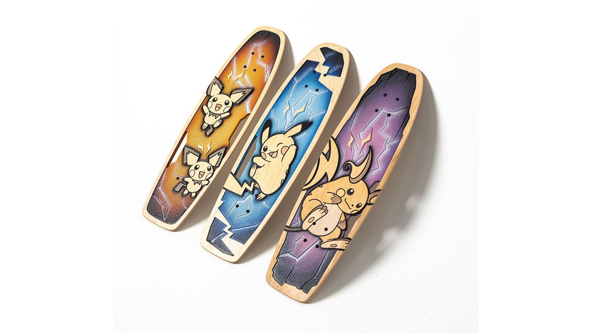 Pokémon Center x Bear Walker skateboards