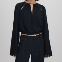 Gracie Flute Sleeve Blouse | Was £128 now £48